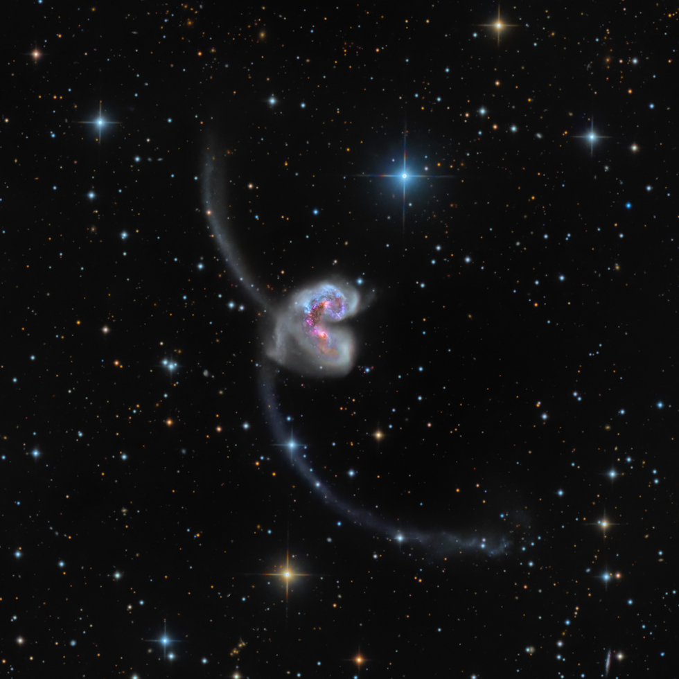 Antennae Galaxies Telescope Live